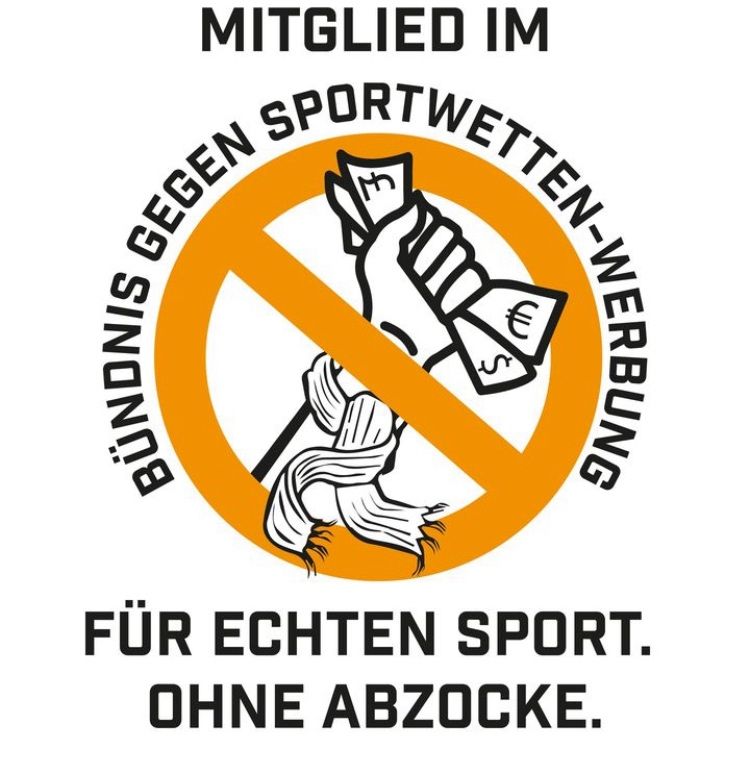 mitglied buendniss gegen sportwetten werbung logo